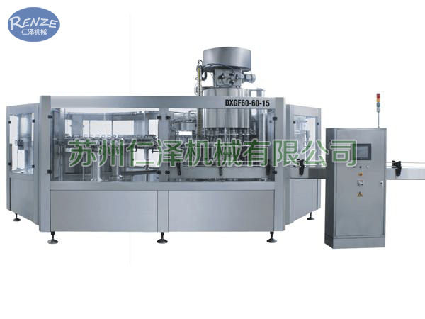 22000，24000瓶/時(shí) 沖瓶灌裝旋蓋三合一機(jī)組